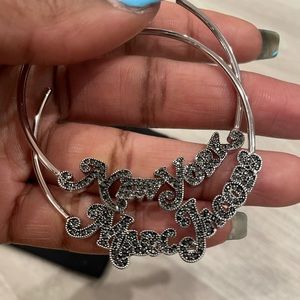 Marc Jacobs Hoop earrings.